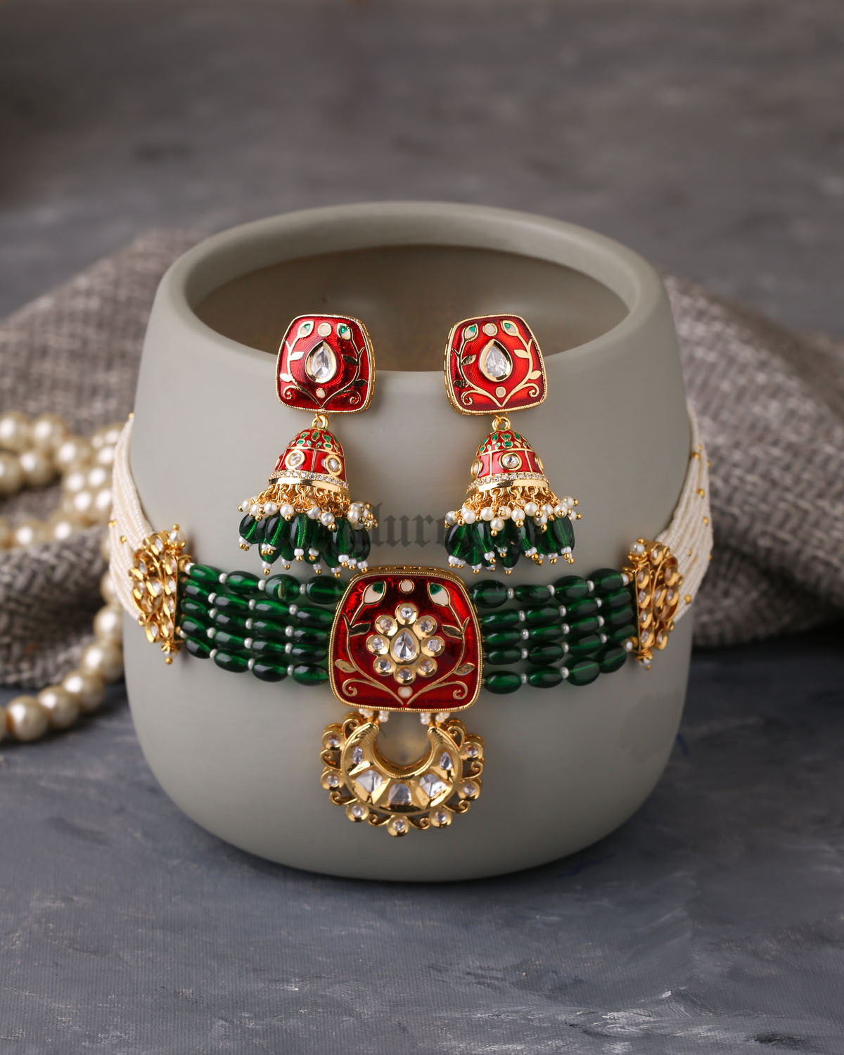 Hajra Choker Set