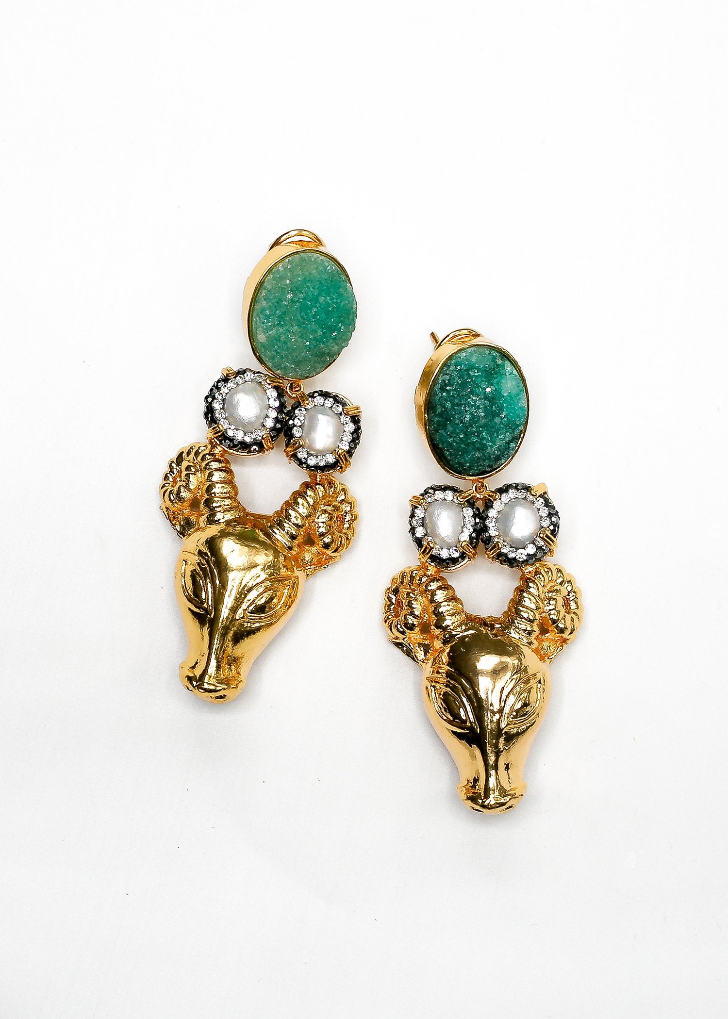 Ram Earrings